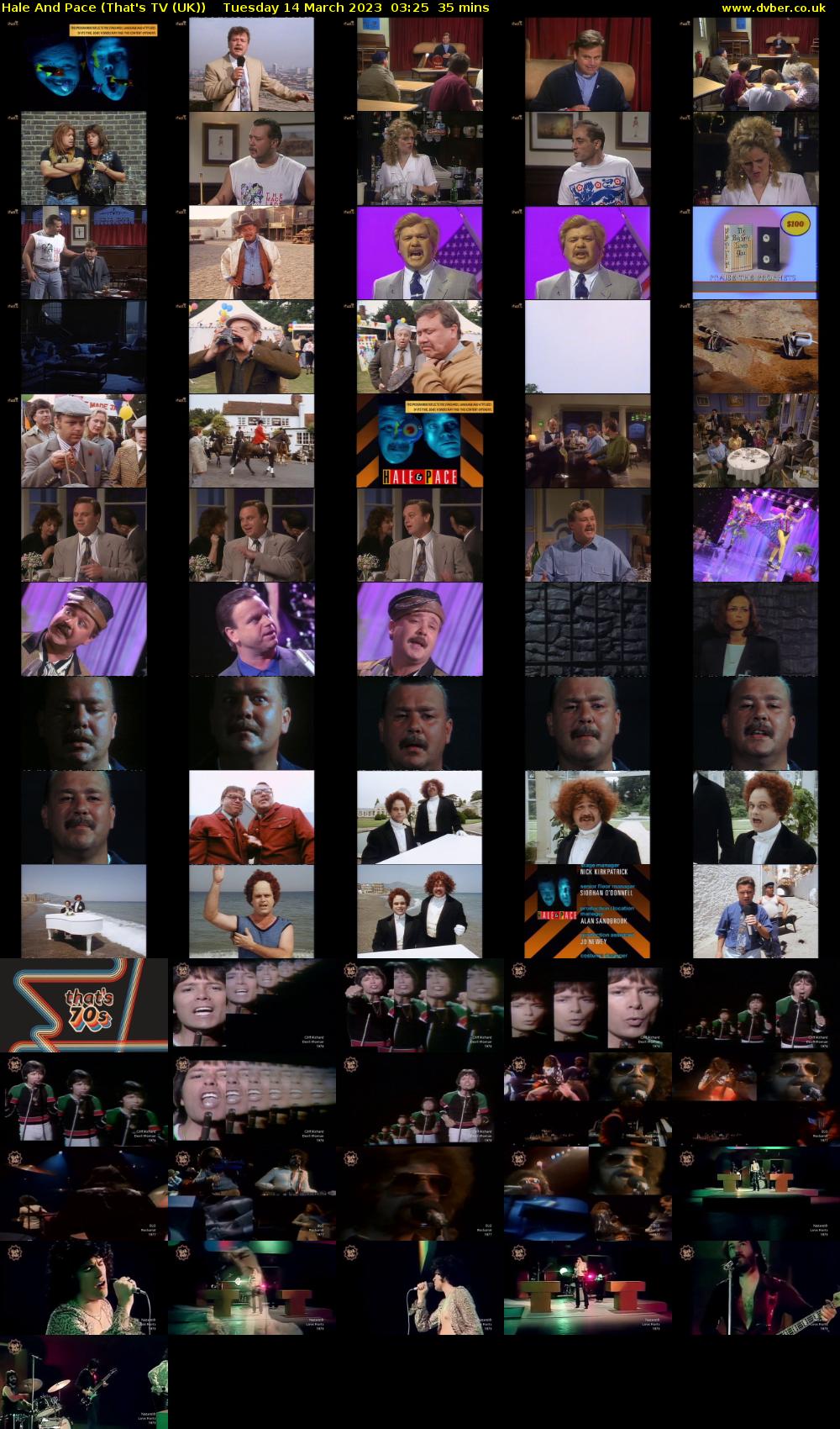 Hale And Pace (That's TV (UK)) Tuesday 14 March 2023 03:25 - 04:00
