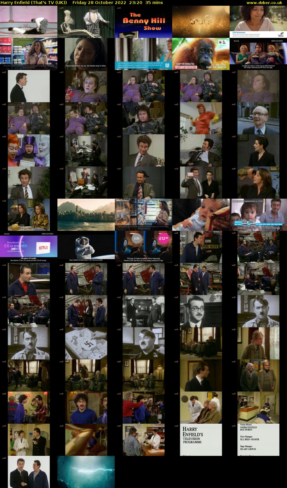 Harry Enfield (That's TV (UK)) Friday 28 October 2022 23:20 - 23:55