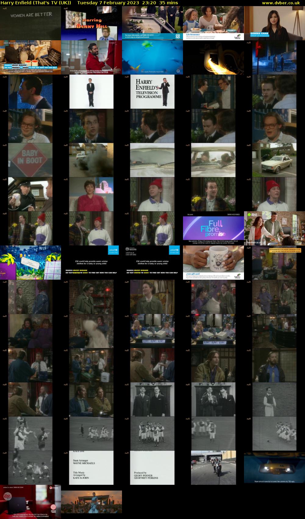 Harry Enfield (That's TV (UK)) Tuesday 7 February 2023 23:20 - 23:55