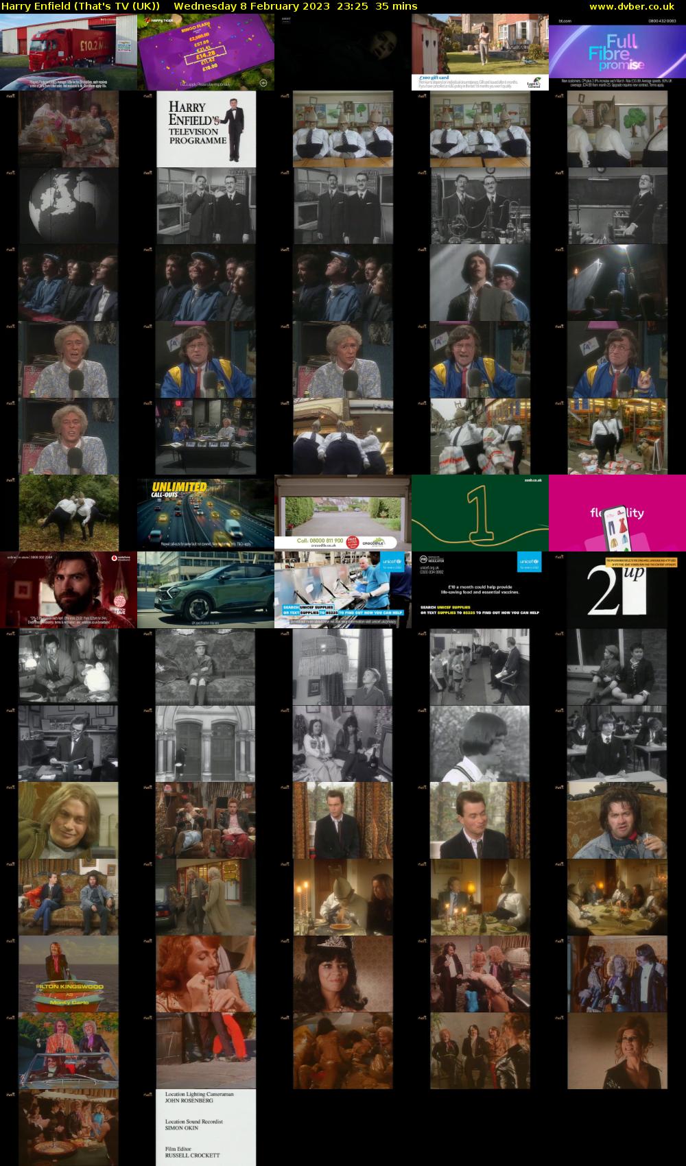 Harry Enfield (That's TV (UK)) Wednesday 8 February 2023 23:25 - 00:00