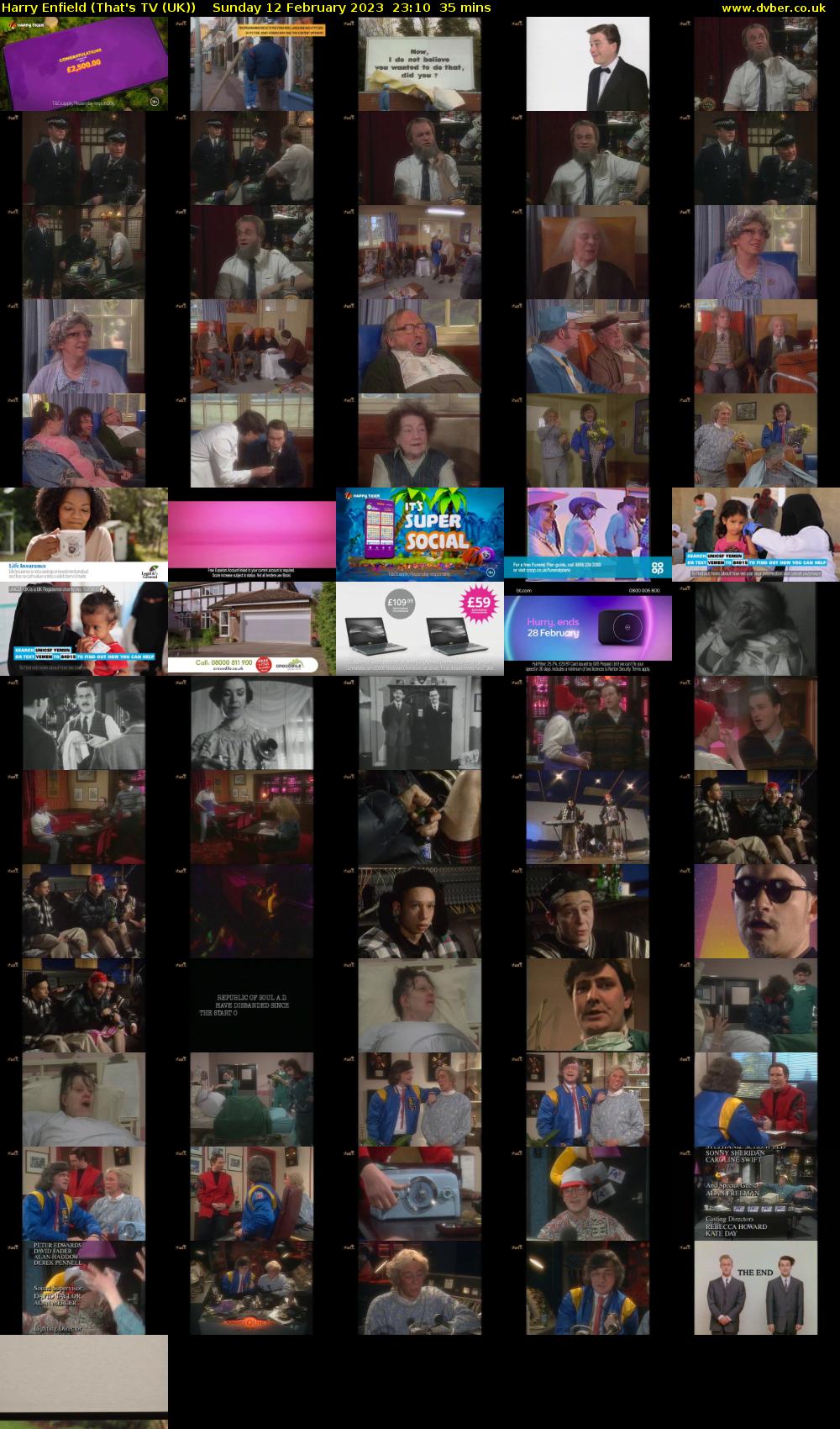 Harry Enfield (That's TV (UK)) Sunday 12 February 2023 23:10 - 23:45