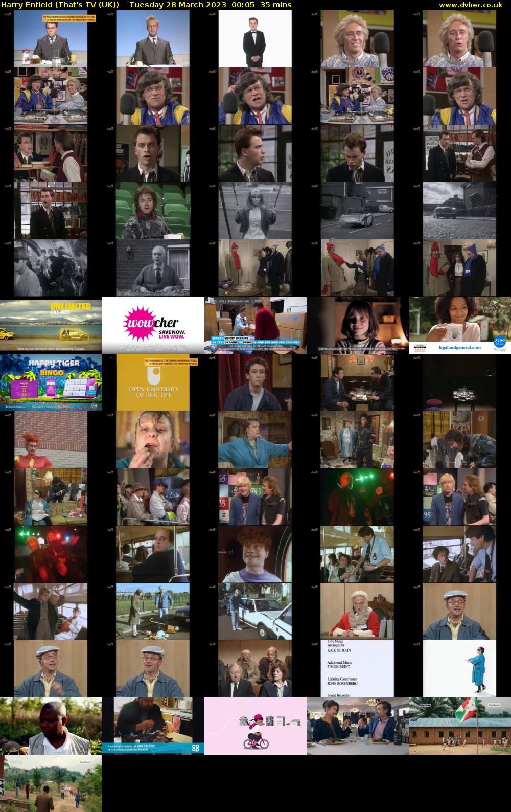 Harry Enfield (That's TV (UK)) Tuesday 28 March 2023 00:05 - 00:40