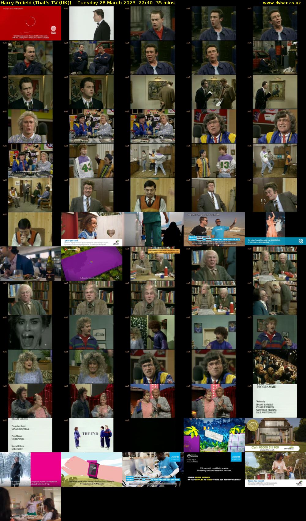 Harry Enfield (That's TV (UK)) Tuesday 28 March 2023 22:40 - 23:15