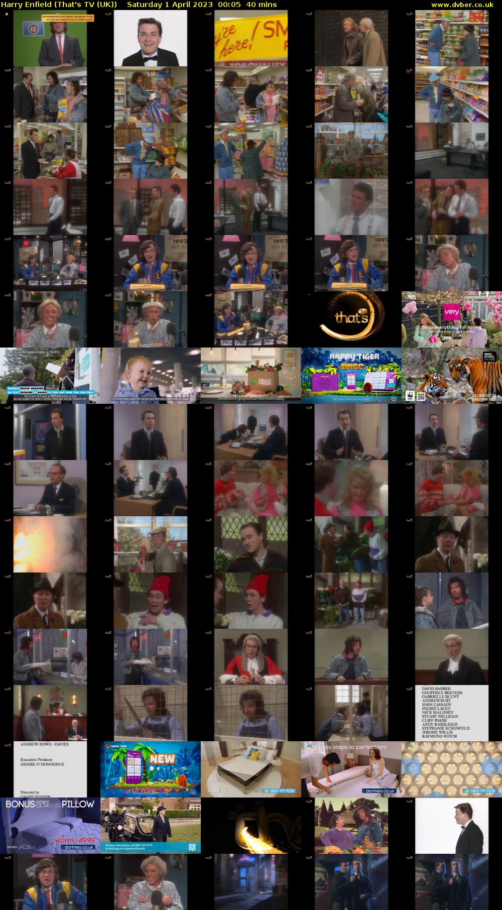 Harry Enfield (That's TV (UK)) Saturday 1 April 2023 00:05 - 00:45