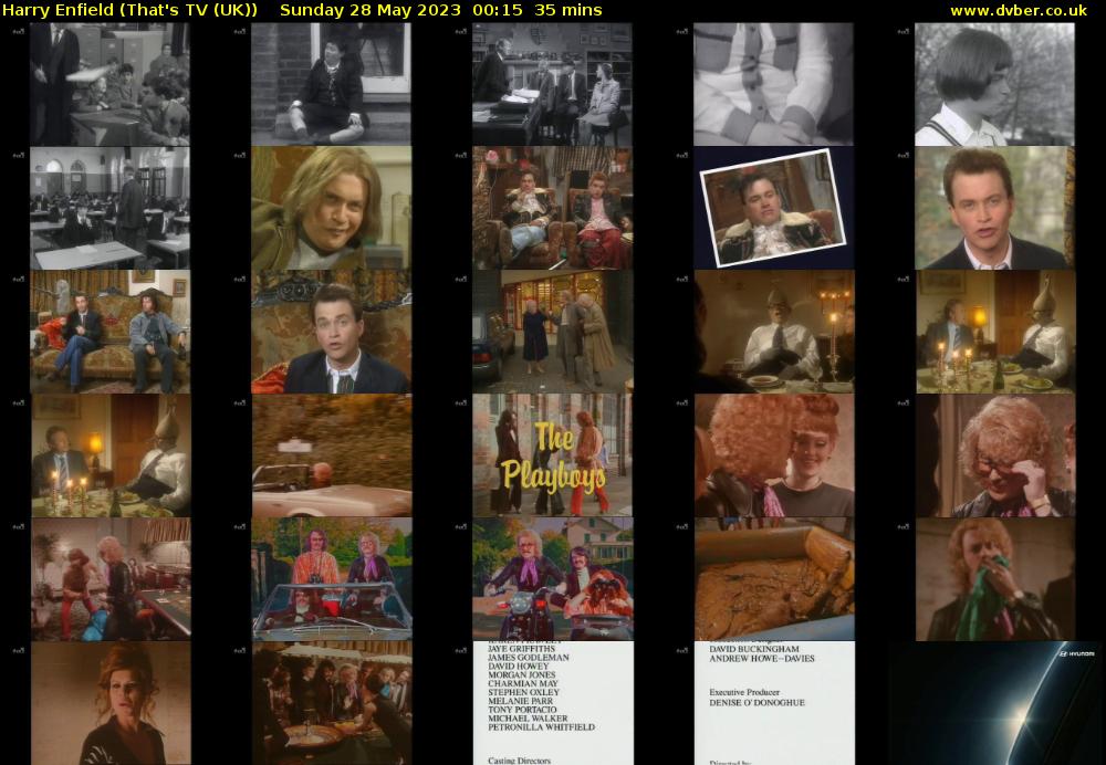 Harry Enfield (That's TV (UK)) Sunday 28 May 2023 00:15 - 00:50