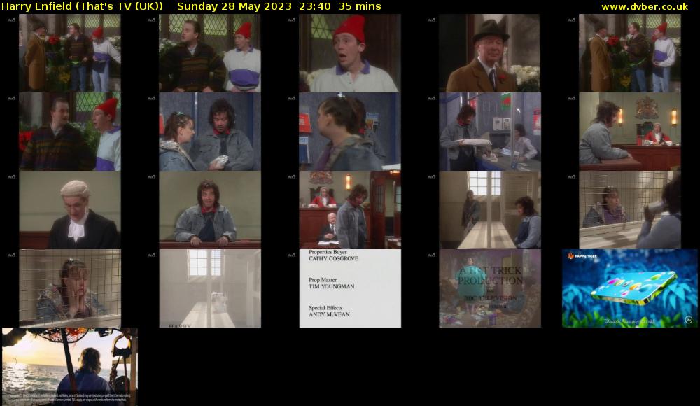Harry Enfield (That's TV (UK)) Sunday 28 May 2023 23:40 - 00:15