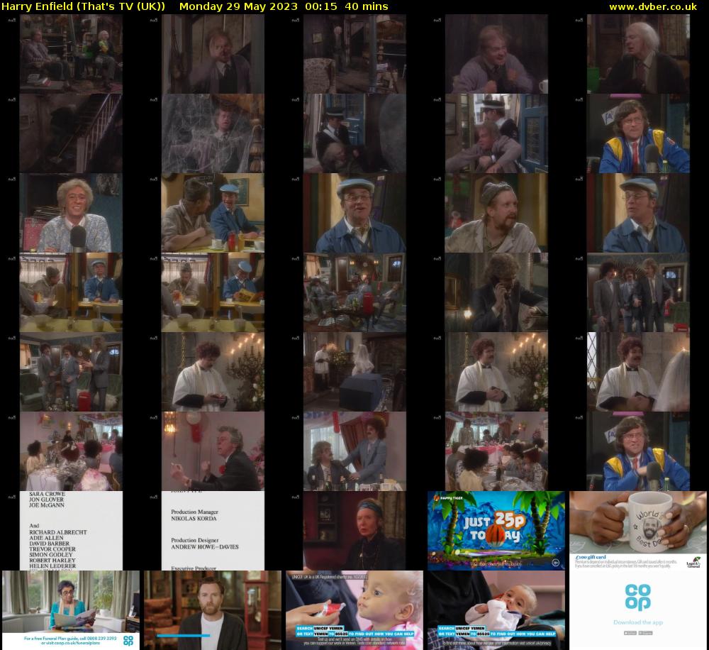 Harry Enfield (That's TV (UK)) Monday 29 May 2023 00:15 - 00:55