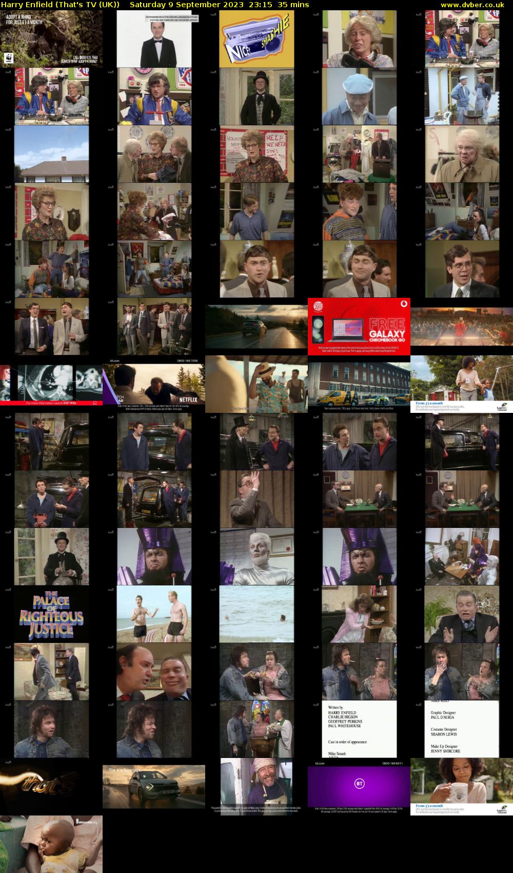 Harry Enfield (That's TV (UK)) Saturday 9 September 2023 23:15 - 23:50
