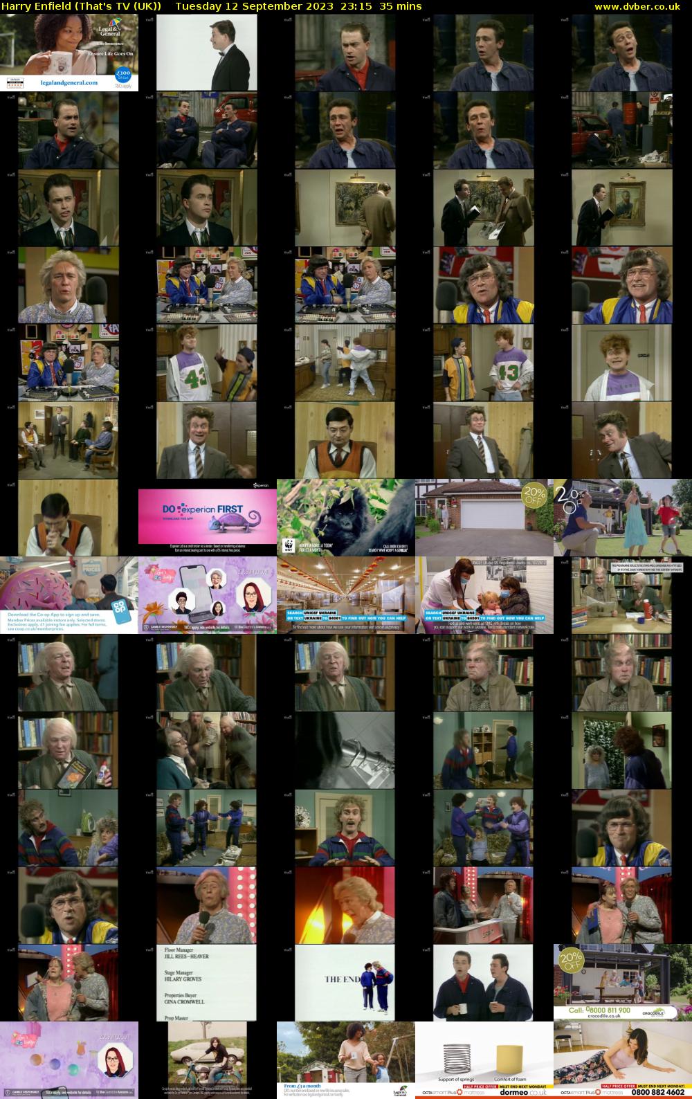 Harry Enfield (That's TV (UK)) Tuesday 12 September 2023 23:15 - 23:50