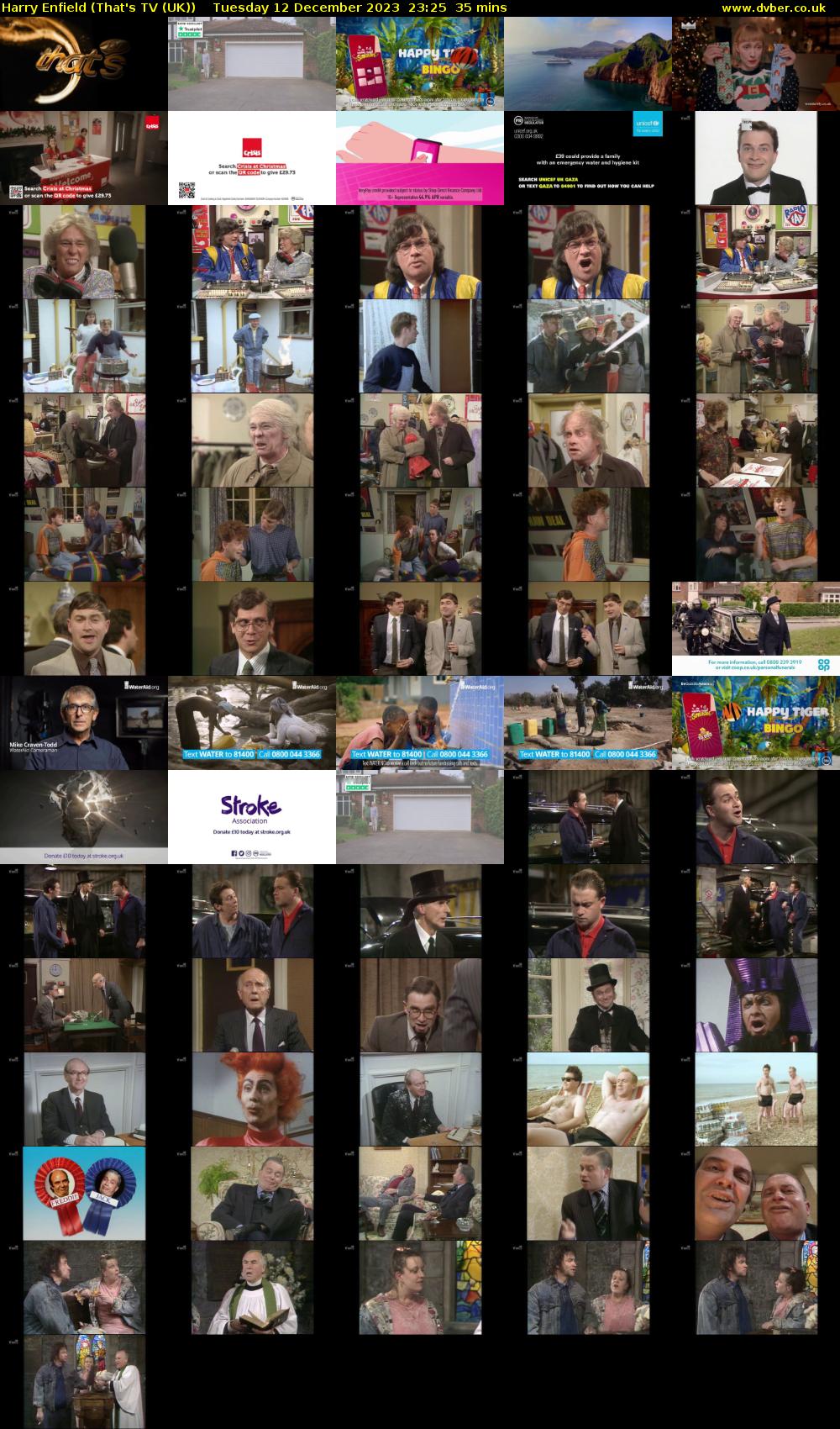 Harry Enfield (That's TV (UK)) Tuesday 12 December 2023 23:25 - 00:00