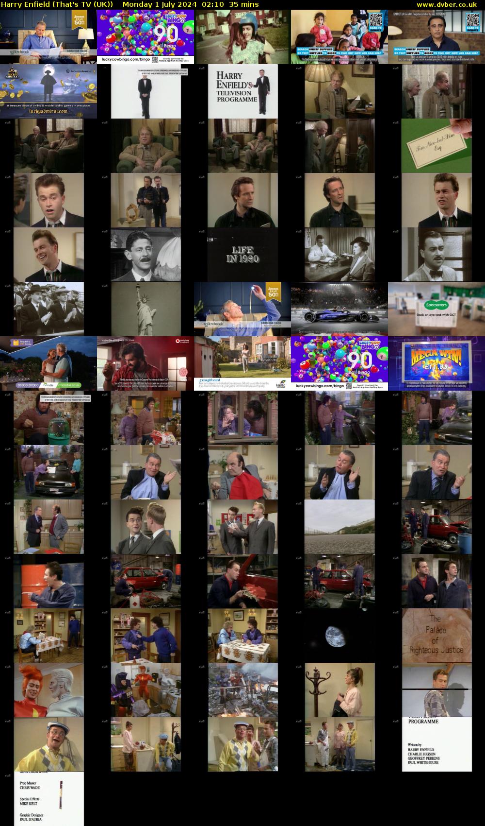 Harry Enfield (That's TV (UK)) Monday 1 July 2024 02:10 - 02:45