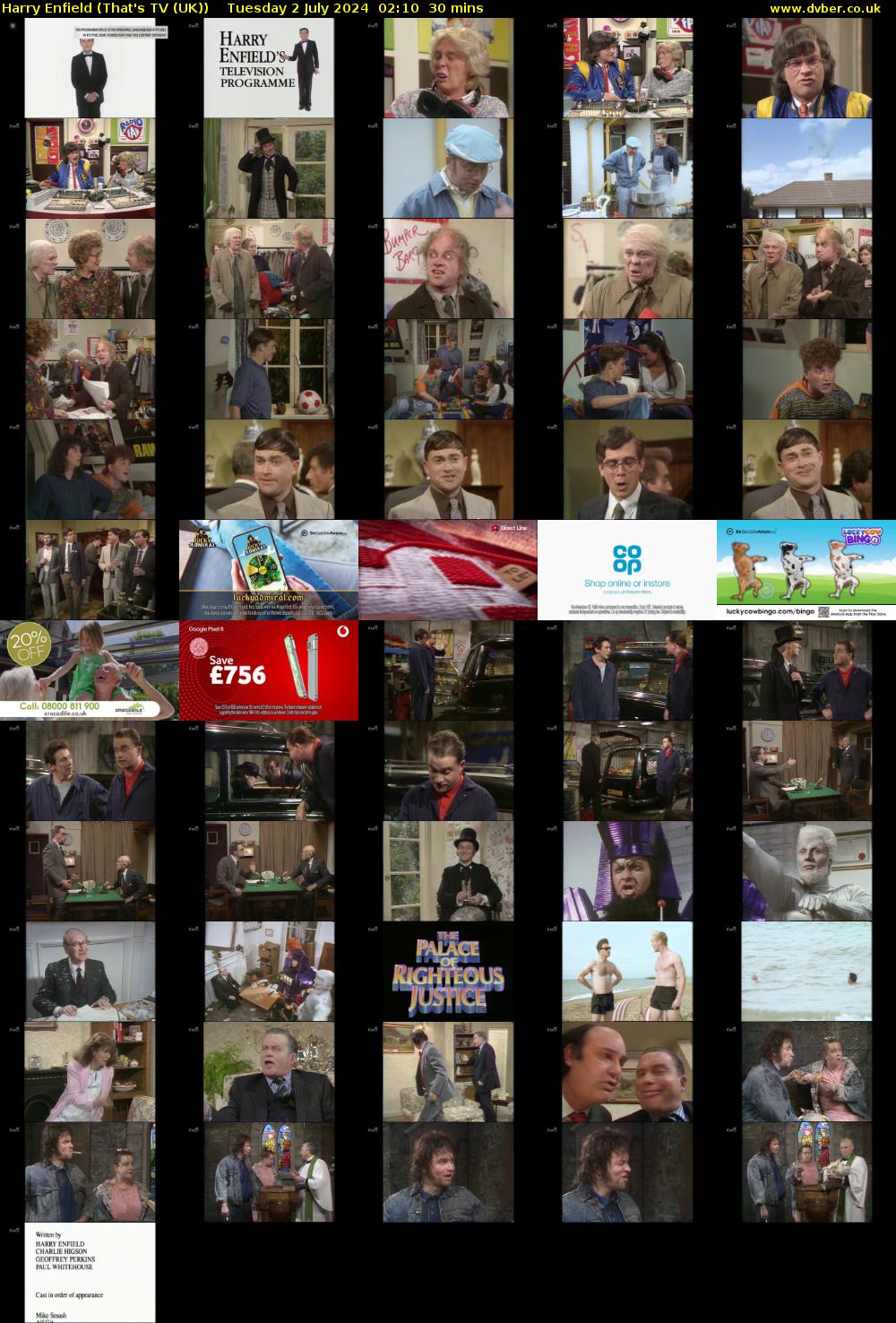 Harry Enfield (That's TV (UK)) Tuesday 2 July 2024 02:10 - 02:40