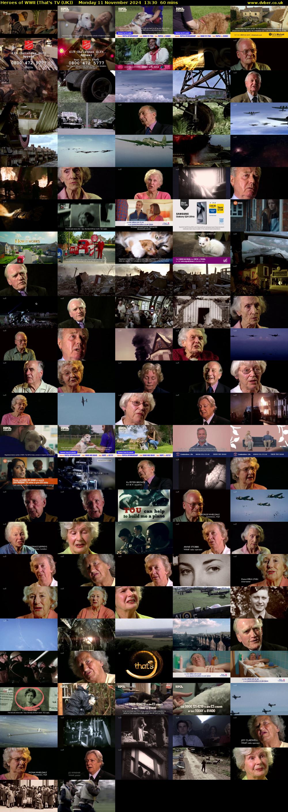 Heroes of WWII (That's TV (UK)) Monday 11 November 2024 13:30 - 14:30