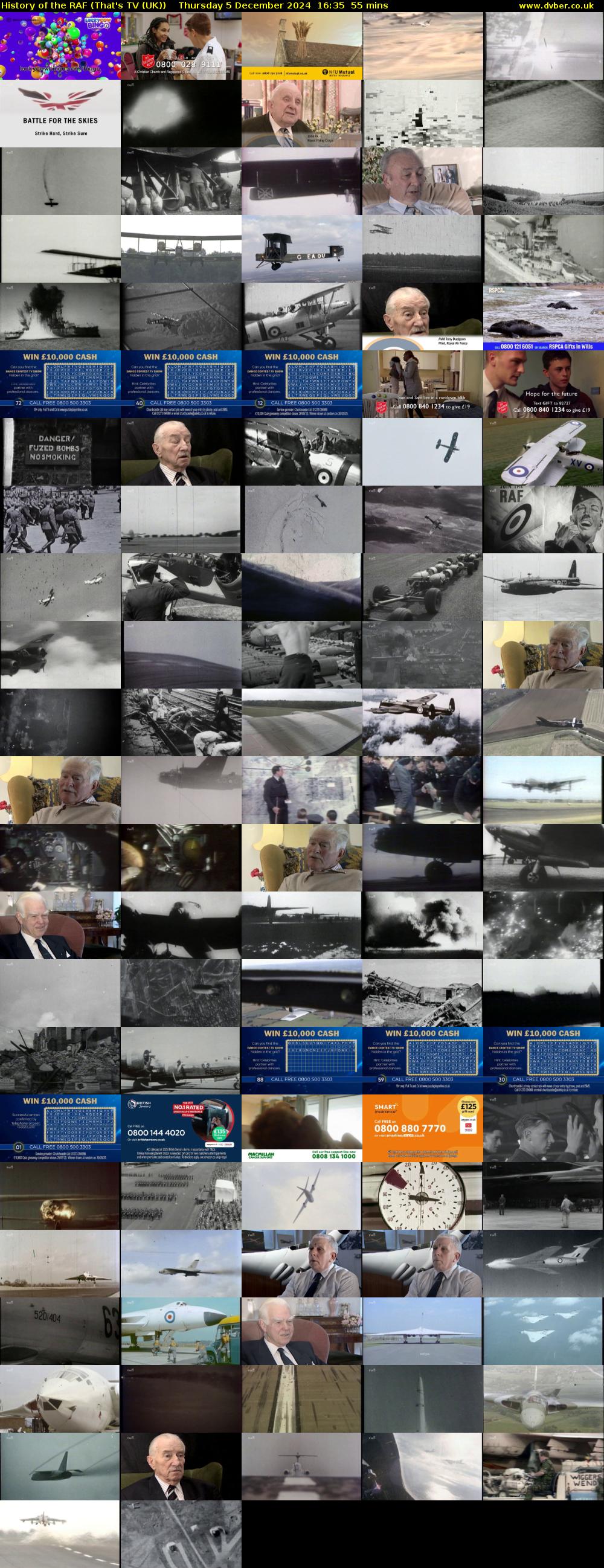 History of the RAF (That's TV (UK)) Thursday 5 December 2024 16:35 - 17:30