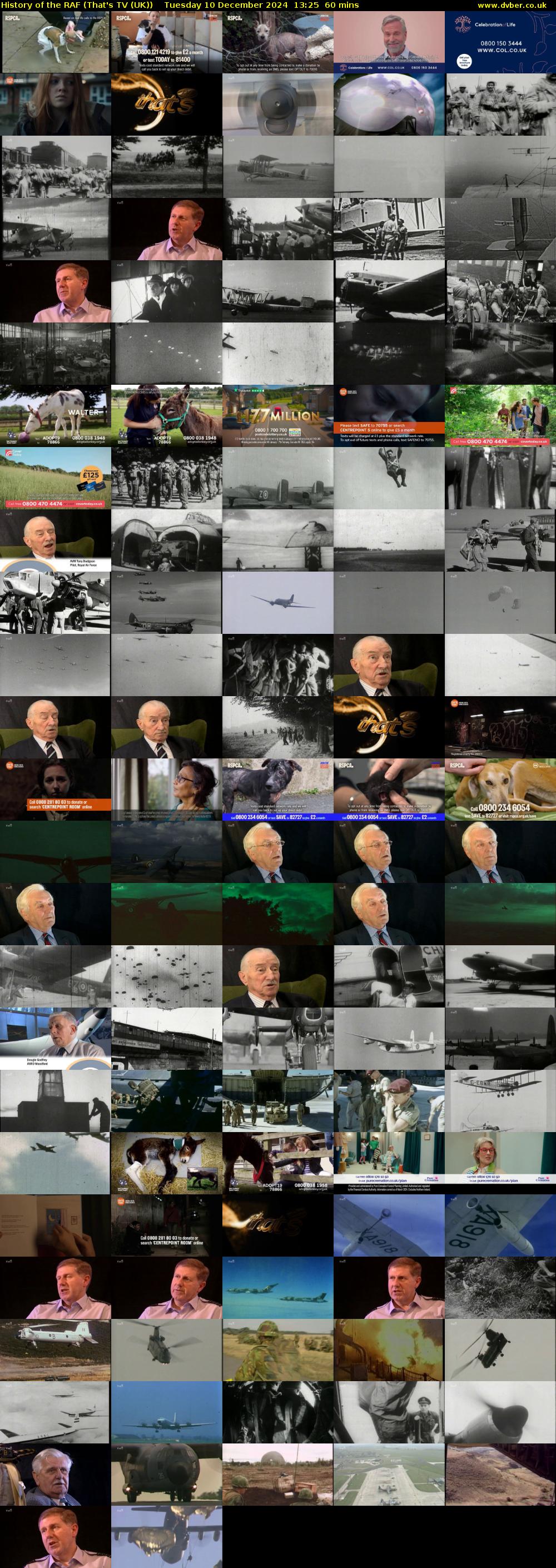 History of the RAF (That's TV (UK)) Tuesday 10 December 2024 13:25 - 14:25