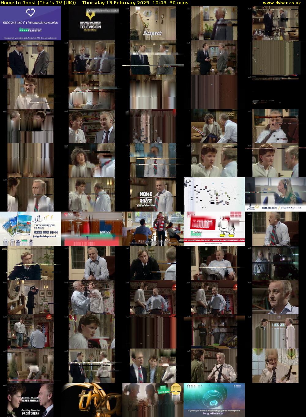 Home to Roost (That's TV (UK)) Thursday 13 February 2025 10:05 - 10:35