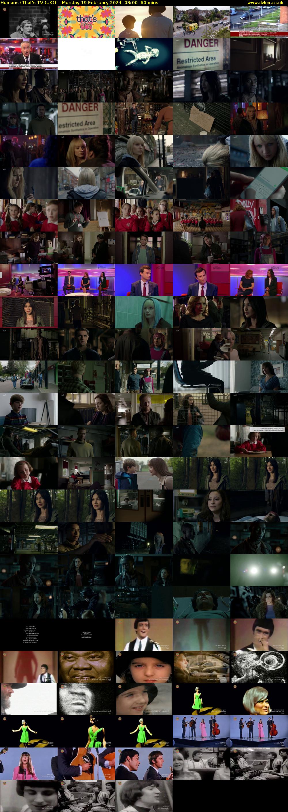 Humans (That's TV (UK)) Monday 19 February 2024 03:00 - 04:00