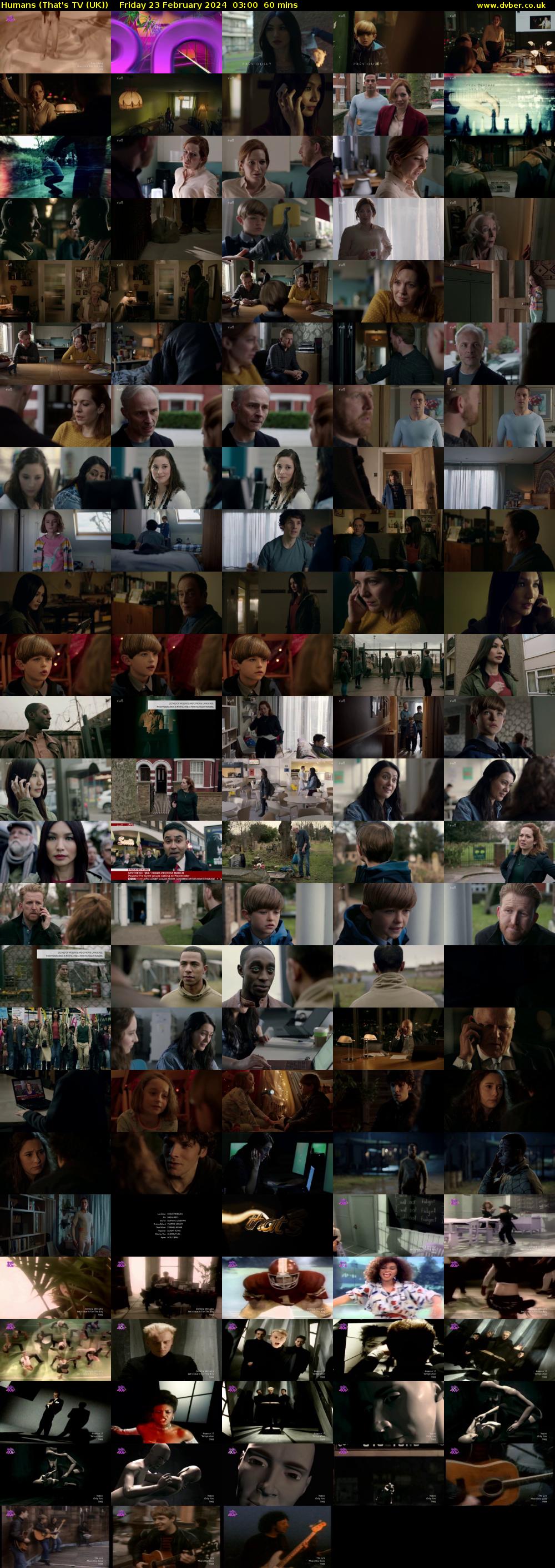 Humans (That's TV (UK)) Friday 23 February 2024 03:00 - 04:00