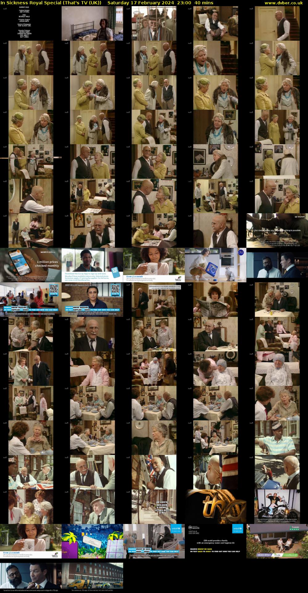 In Sickness Royal Special (That's TV (UK)) Saturday 17 February 2024 23:00 - 23:40