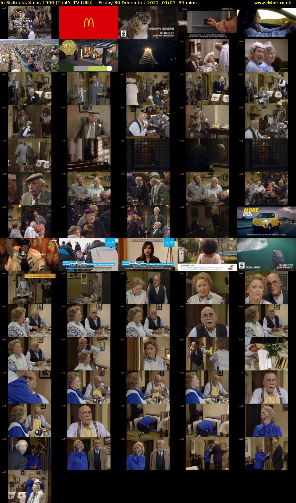 In Sickness Xmas 1990 (That's TV (UK)) Friday 30 December 2022 01:05 - 01:40
