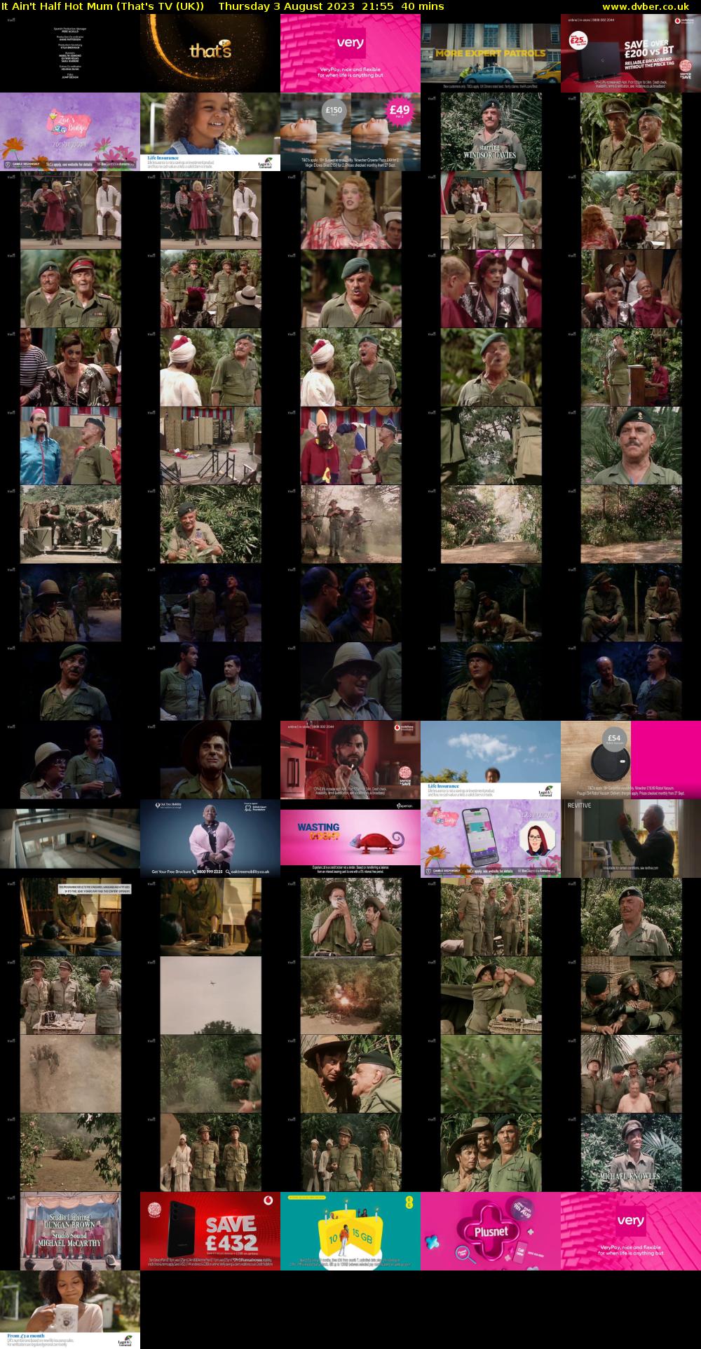 It Ain't Half Hot Mum (That's TV (UK)) Thursday 3 August 2023 21:55 - 22:35