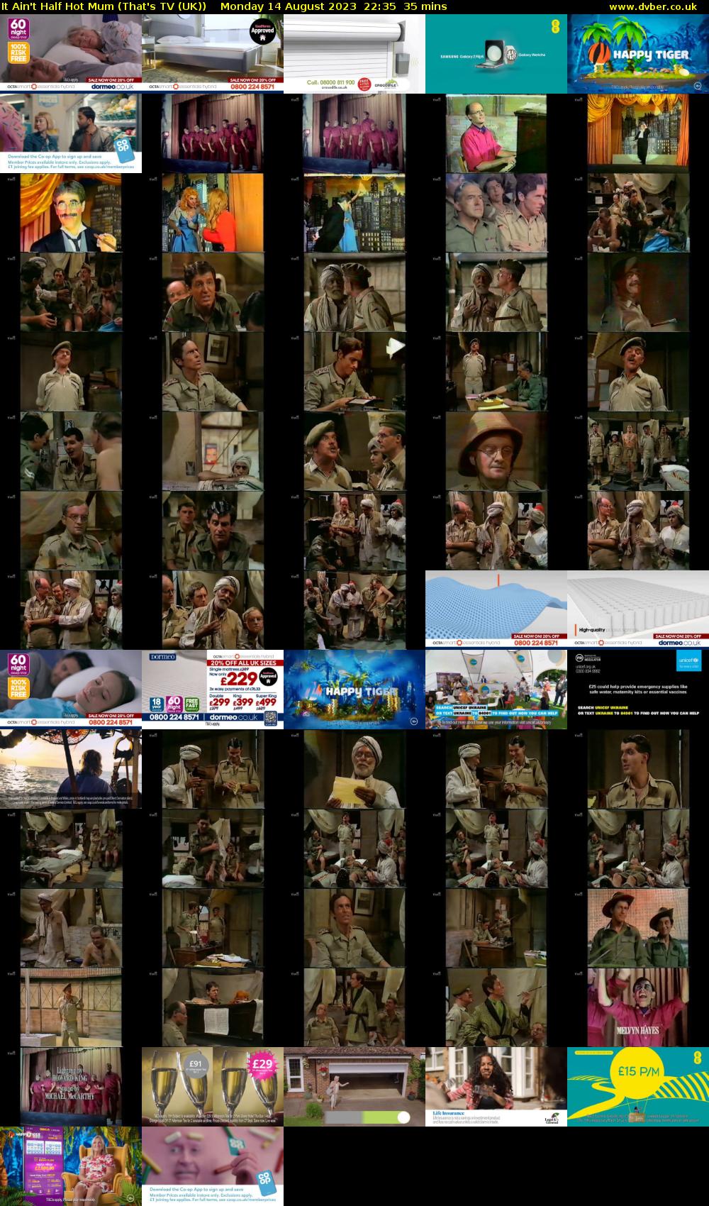 It Ain't Half Hot Mum (That's TV (UK)) Monday 14 August 2023 22:35 - 23:10