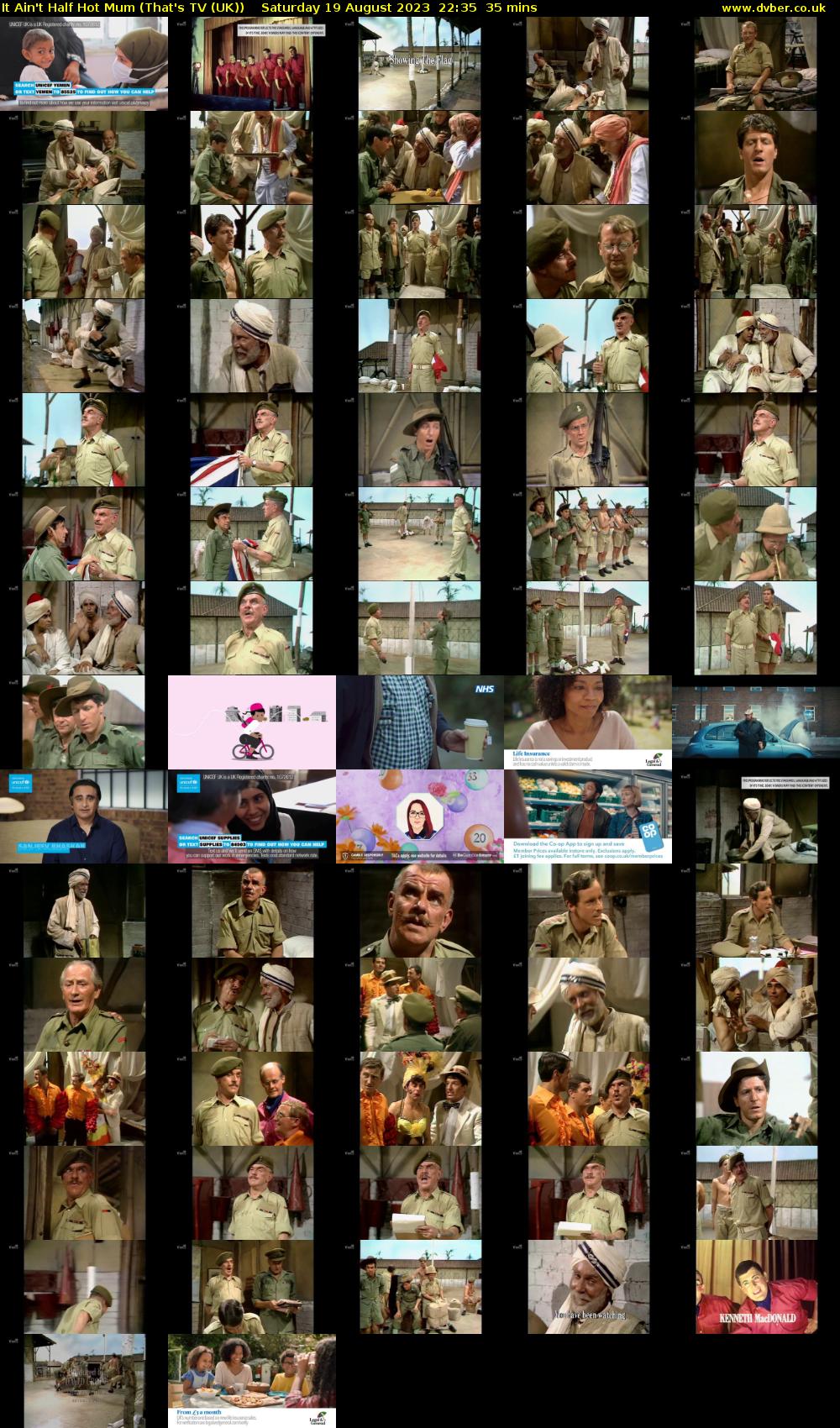 It Ain't Half Hot Mum (That's TV (UK)) Saturday 19 August 2023 22:35 - 23:10