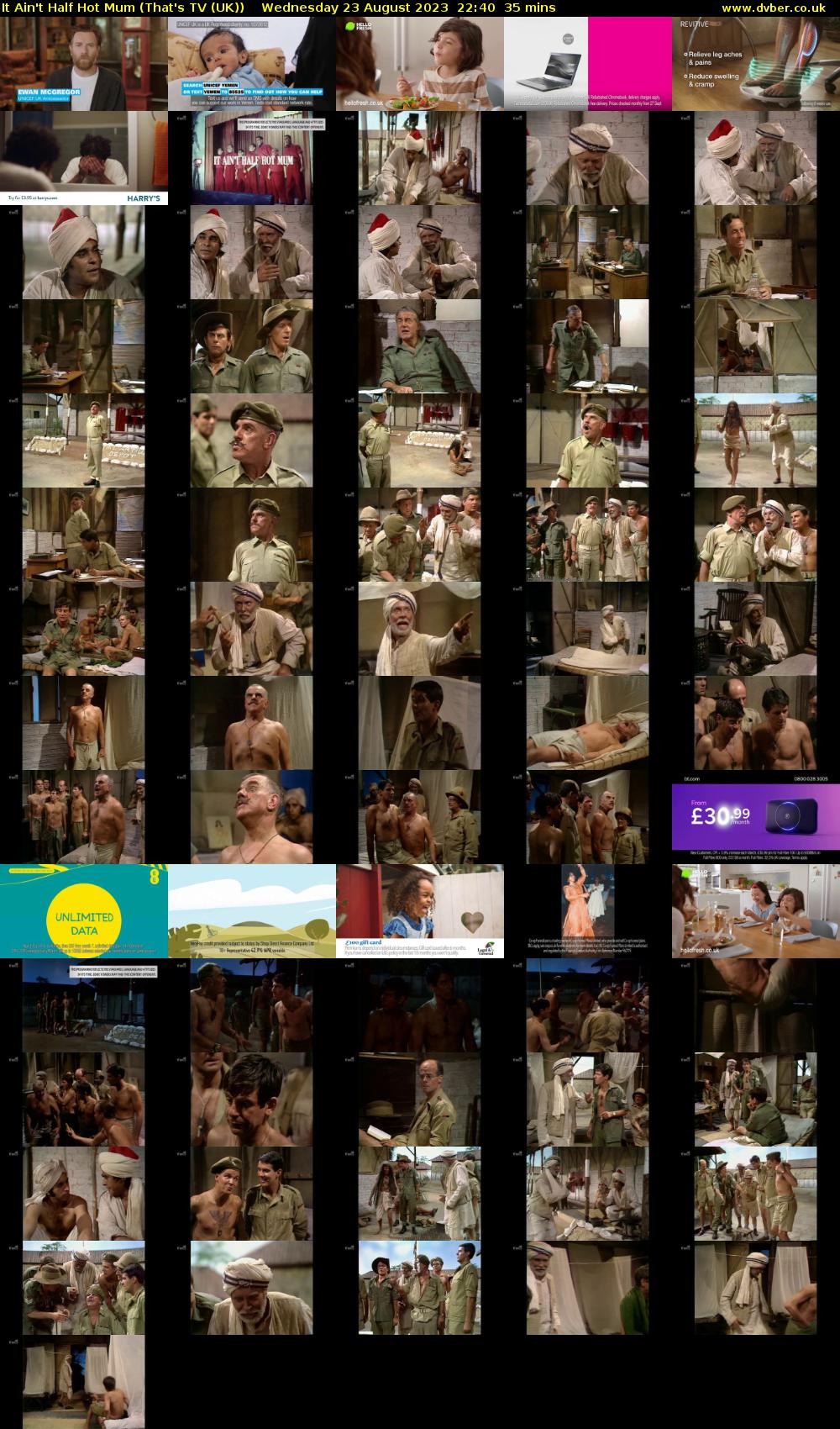 It Ain't Half Hot Mum (That's TV (UK)) Wednesday 23 August 2023 22:40 - 23:15