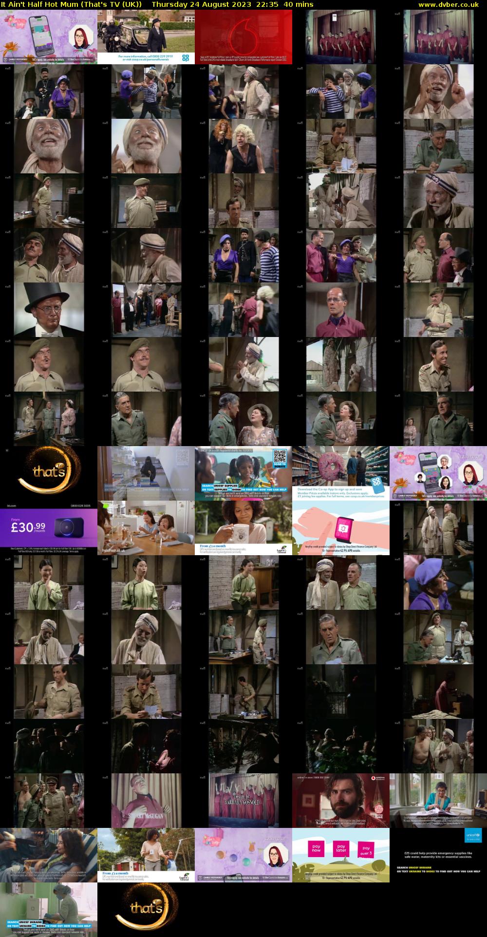 It Ain't Half Hot Mum (That's TV (UK)) Thursday 24 August 2023 22:35 - 23:15