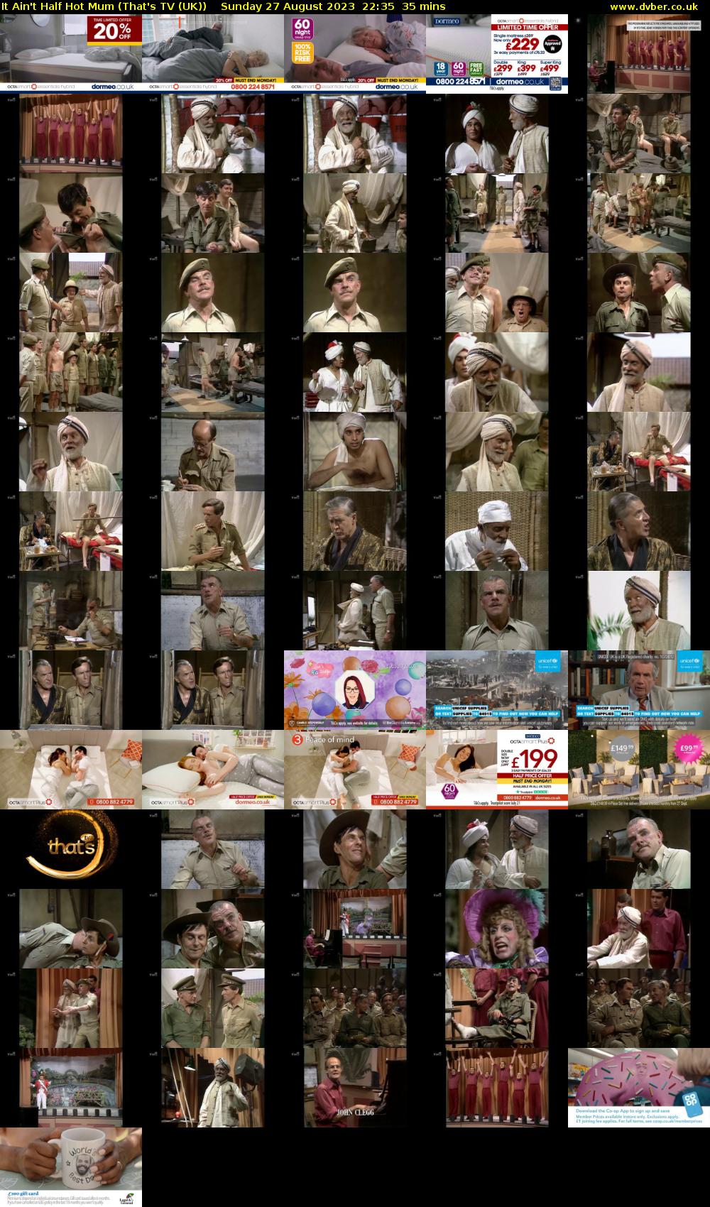 It Ain't Half Hot Mum (That's TV (UK)) Sunday 27 August 2023 22:35 - 23:10