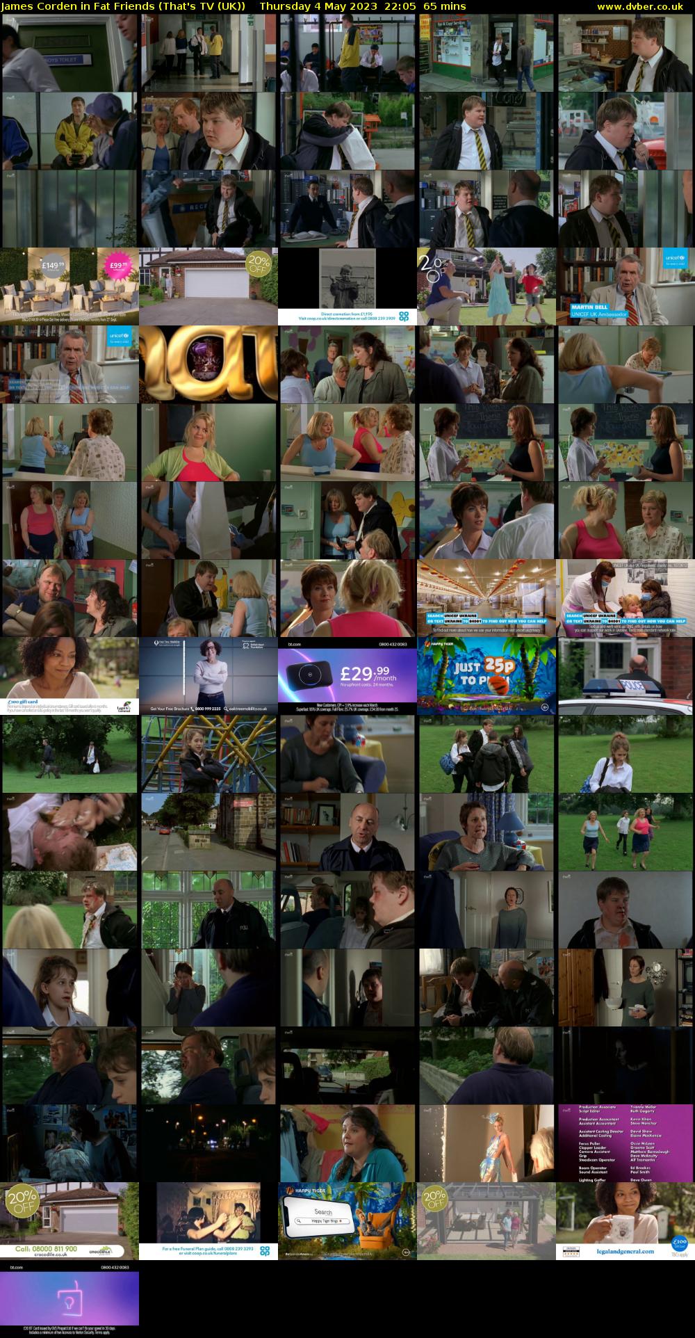 James Corden in Fat Friends (That's TV (UK)) Thursday 4 May 2023 22:05 - 23:10