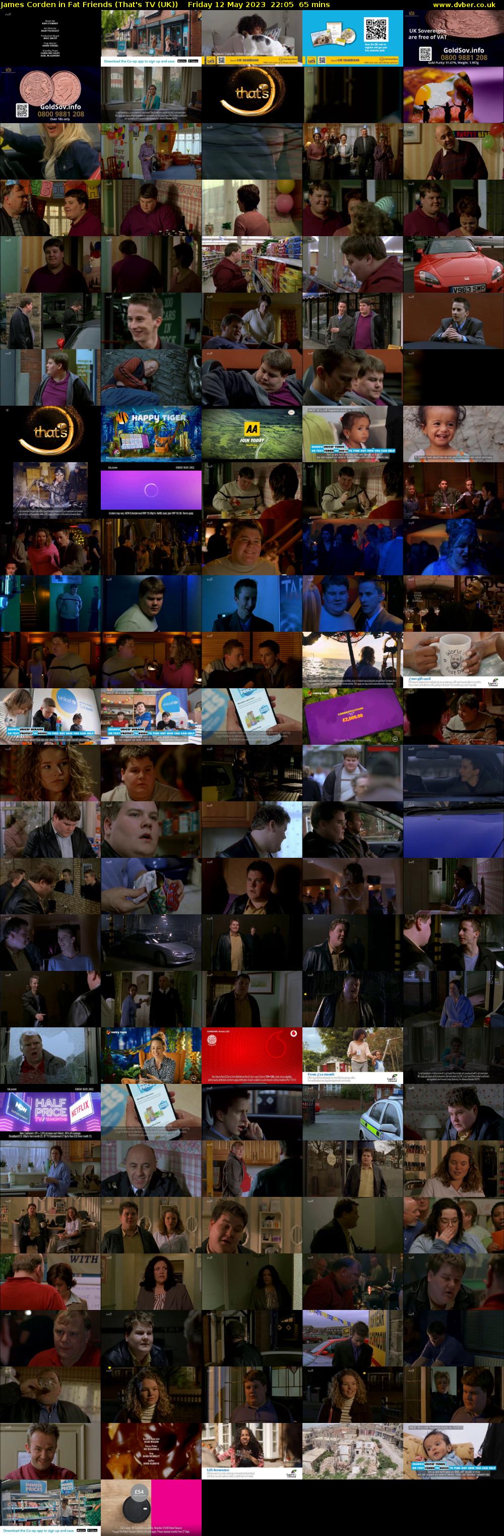 James Corden in Fat Friends (That's TV (UK)) Friday 12 May 2023 22:05 - 23:10