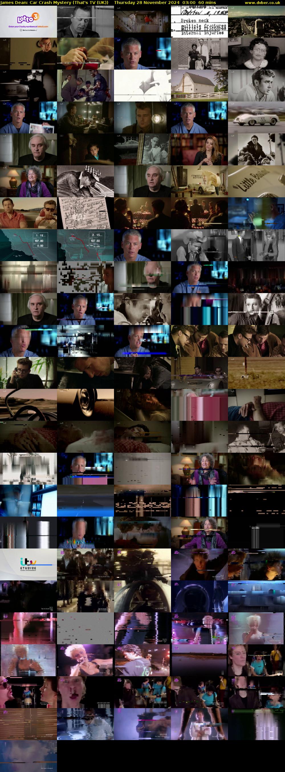 James Dean: Car Crash Mystery (That's TV (UK)) Thursday 28 November 2024 03:00 - 04:00