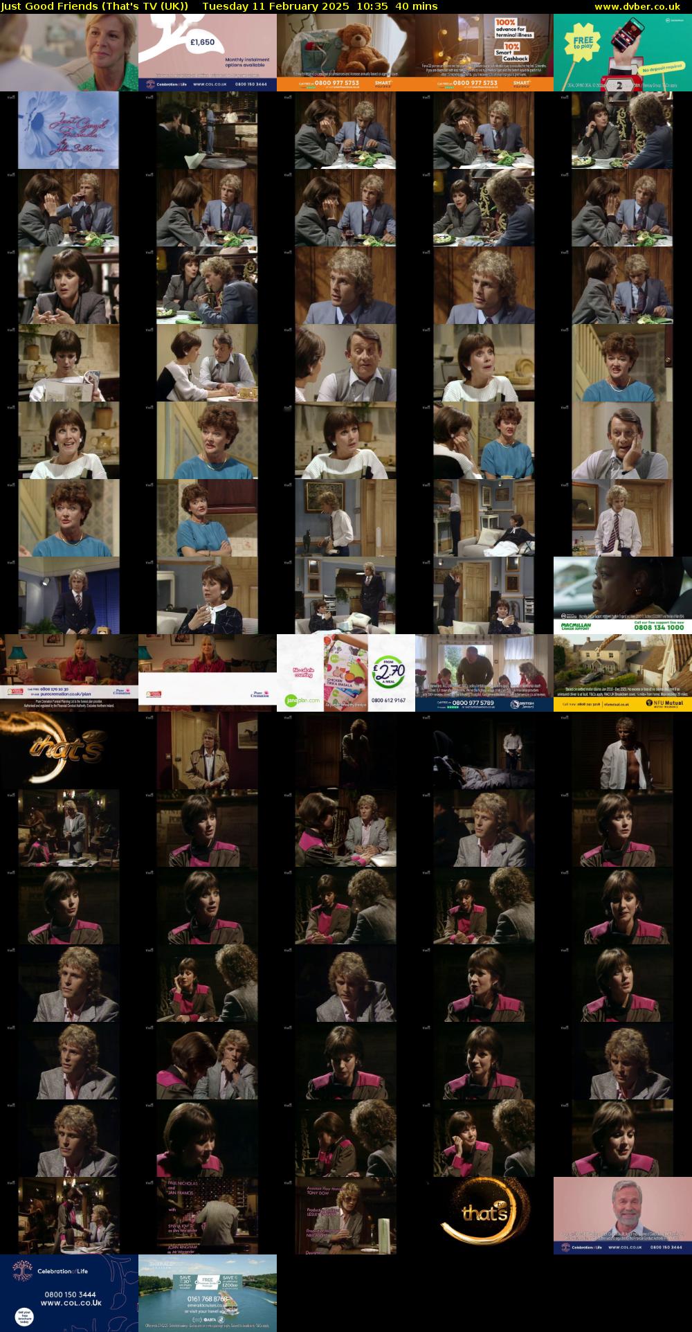 Just Good Friends (That's TV (UK)) Tuesday 11 February 2025 10:35 - 11:15