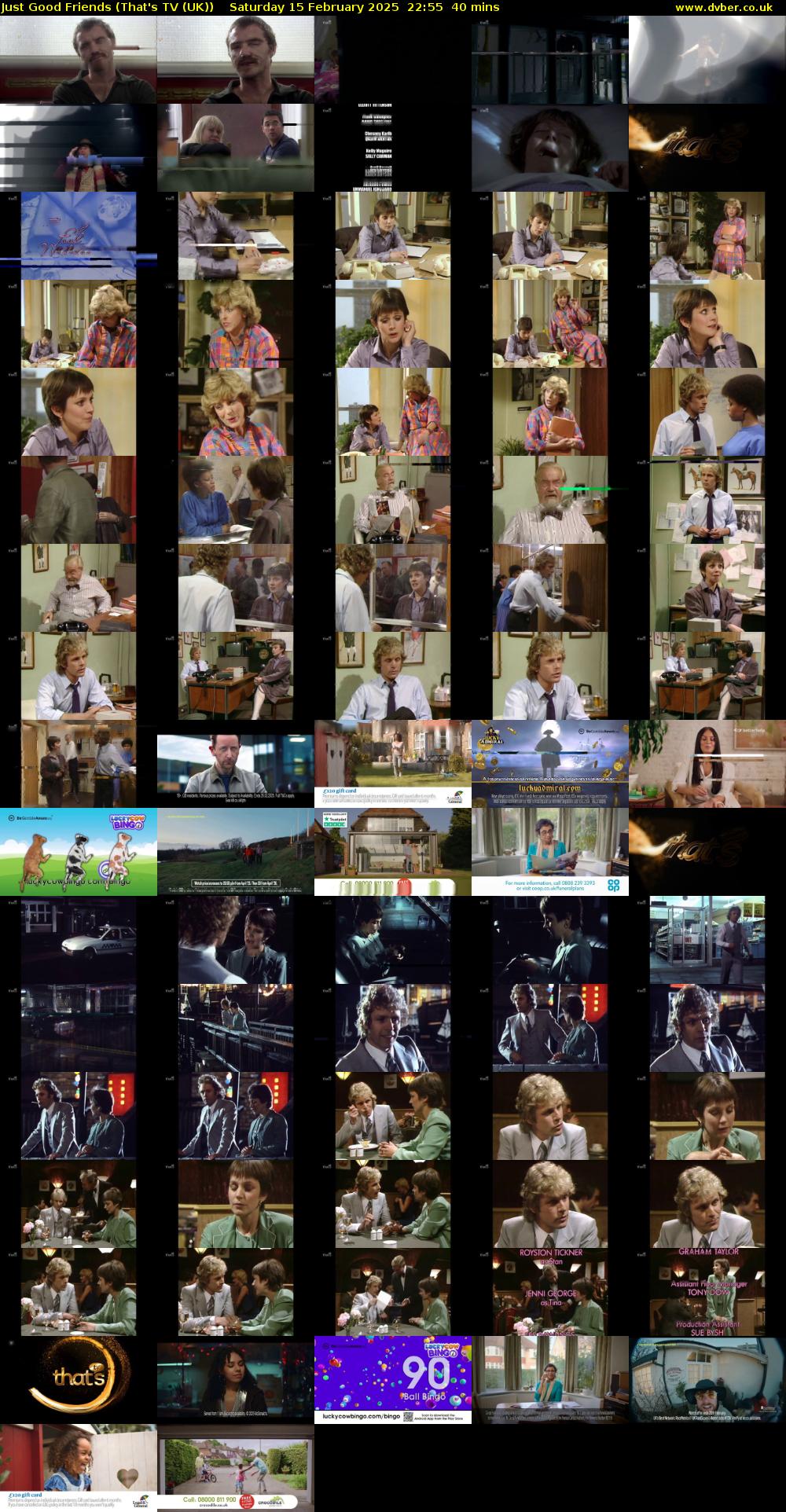 Just Good Friends (That's TV (UK)) Saturday 15 February 2025 22:55 - 23:35