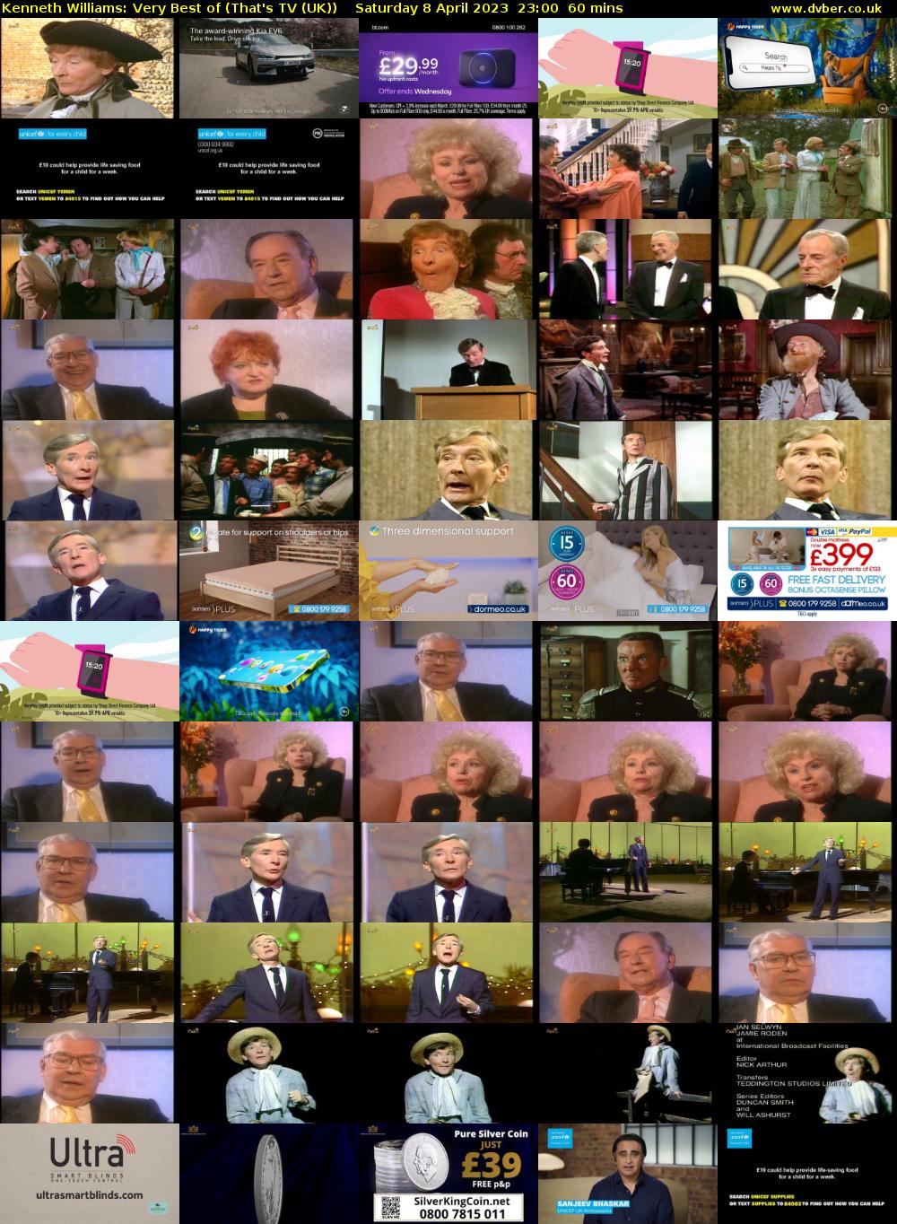 Kenneth Williams: Very Best of (That's TV (UK)) Saturday 8 April 2023 23:00 - 00:00