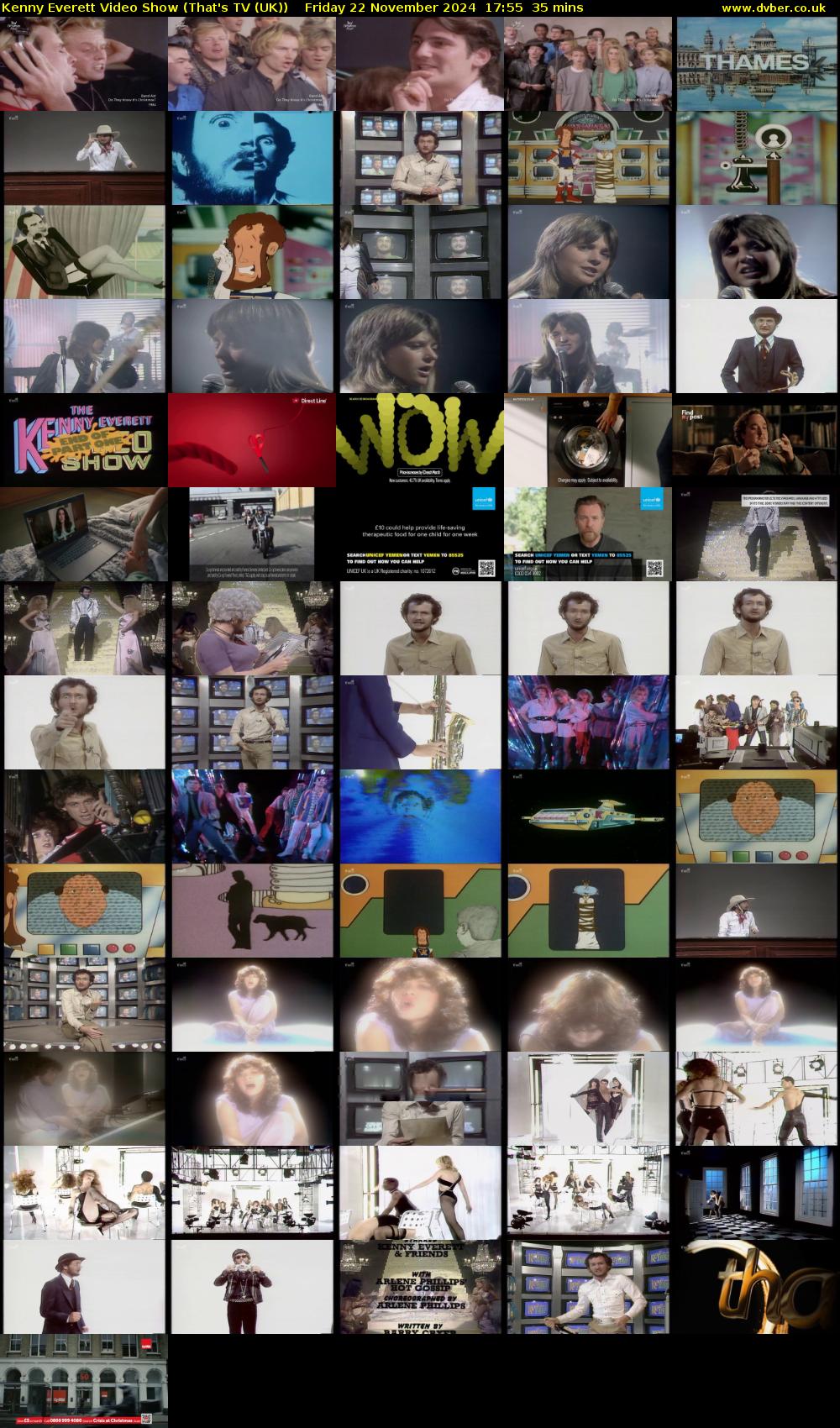 Kenny Everett Video Show (That's TV (UK)) Friday 22 November 2024 17:55 - 18:30