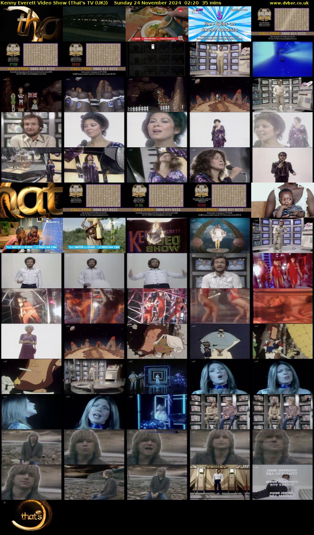 Kenny Everett Video Show (That's TV (UK)) Sunday 24 November 2024 02:20 - 02:55