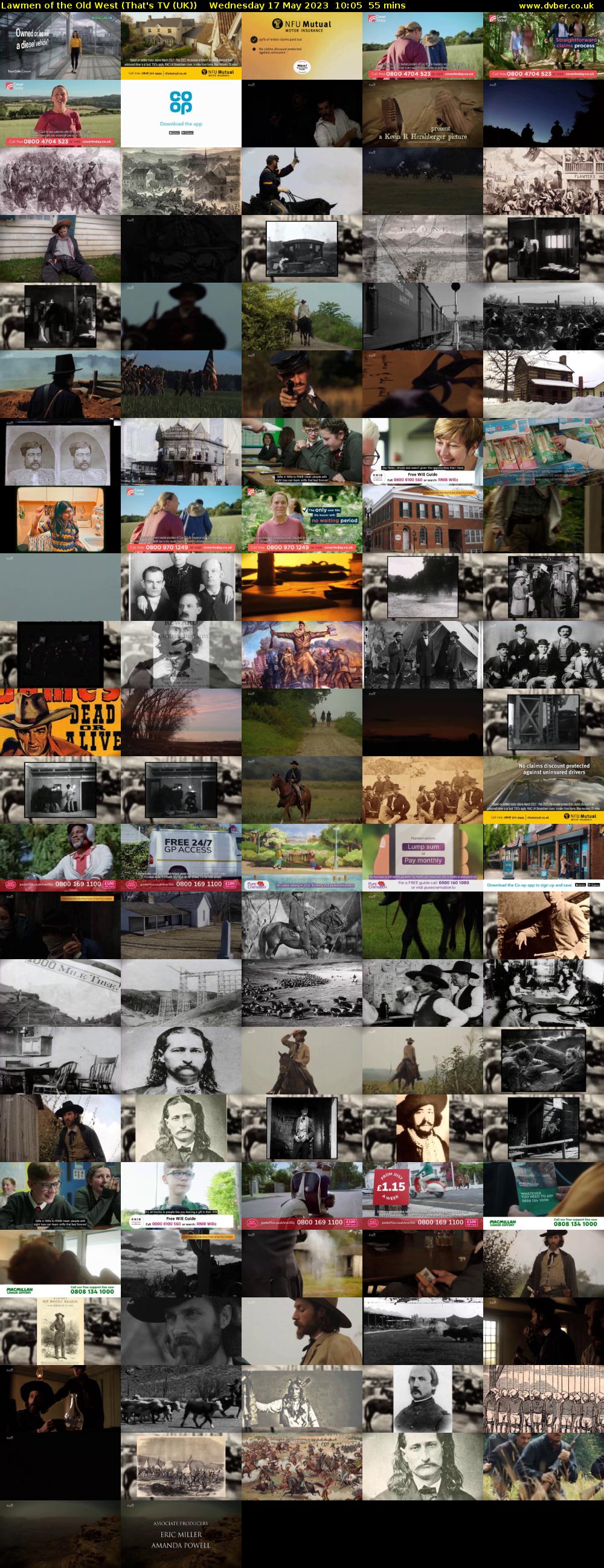 Lawmen of the Old West (That's TV (UK)) Wednesday 17 May 2023 10:05 - 11:00