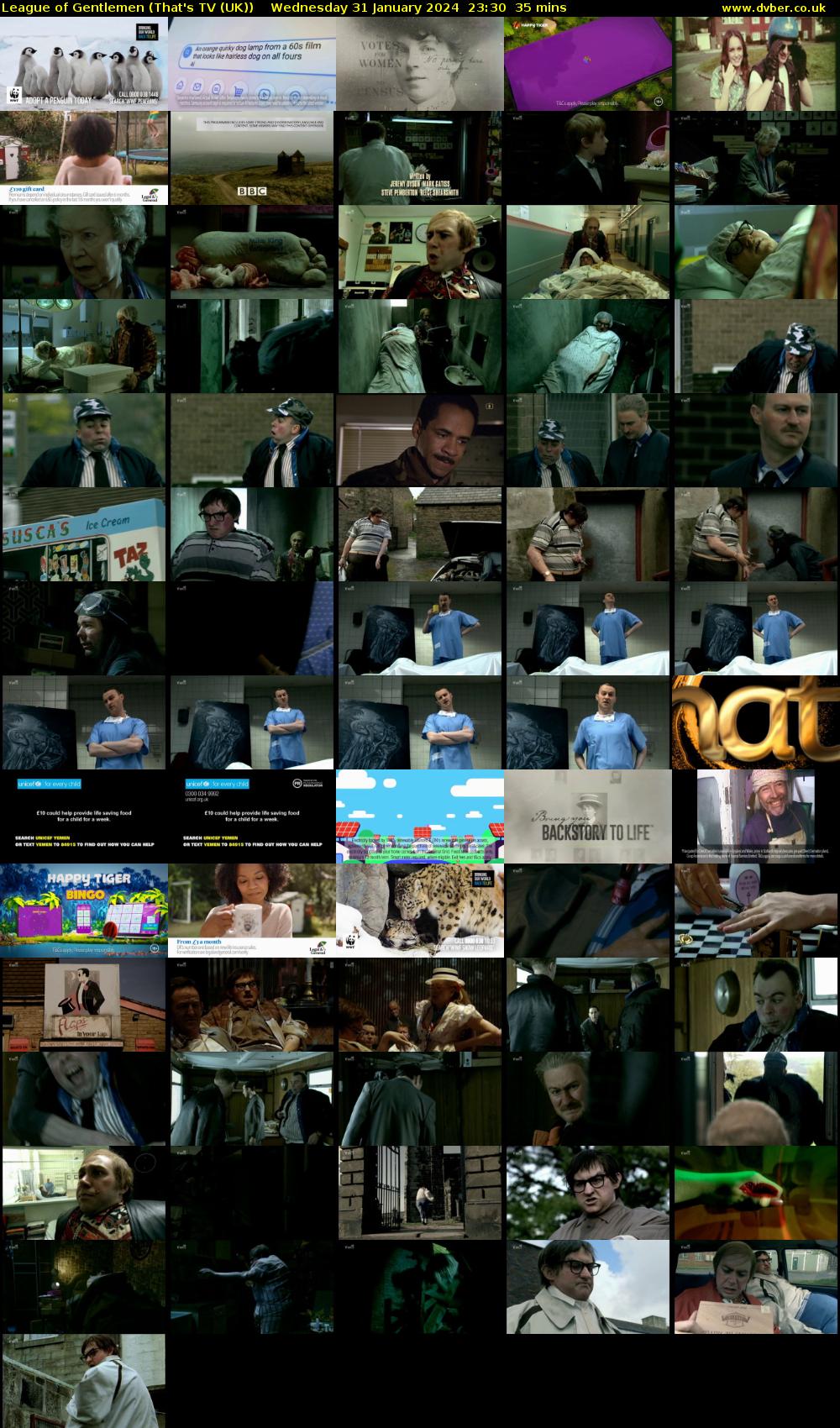 League of Gentlemen (That's TV (UK)) Wednesday 31 January 2024 23:30 - 00:05