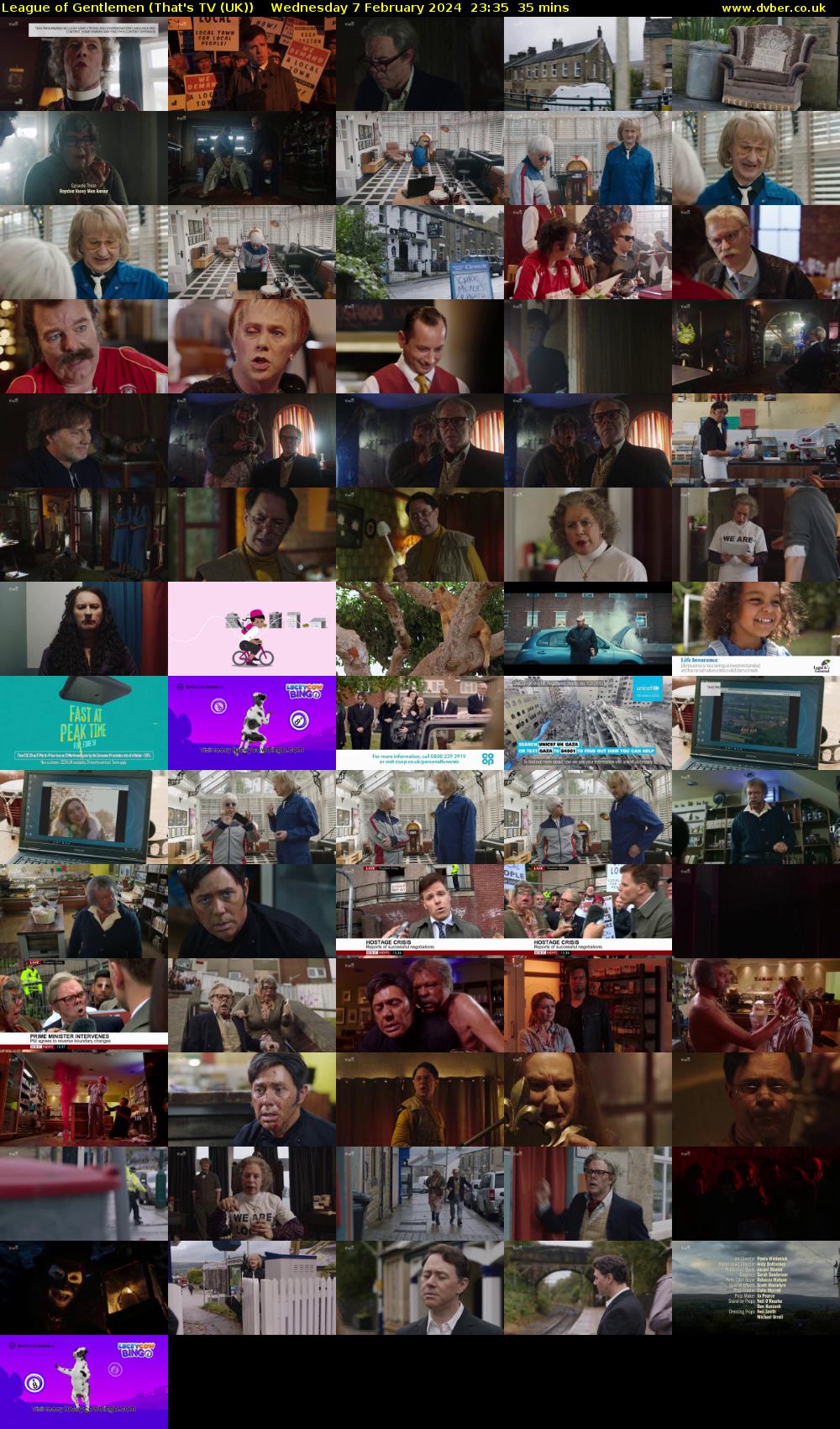 League of Gentlemen (That's TV (UK)) Wednesday 7 February 2024 23:35 - 00:10