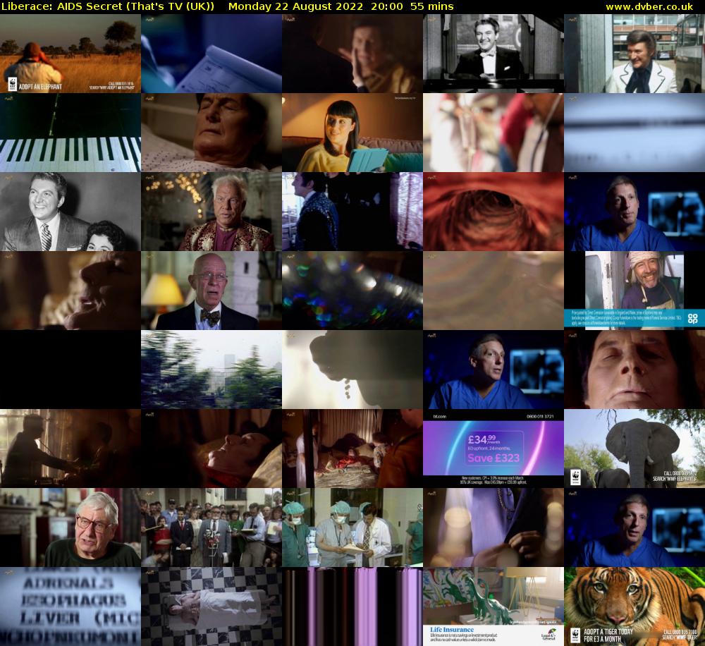 Liberace: AIDS Secret (That's TV (UK)) Monday 22 August 2022 20:00 - 20:55