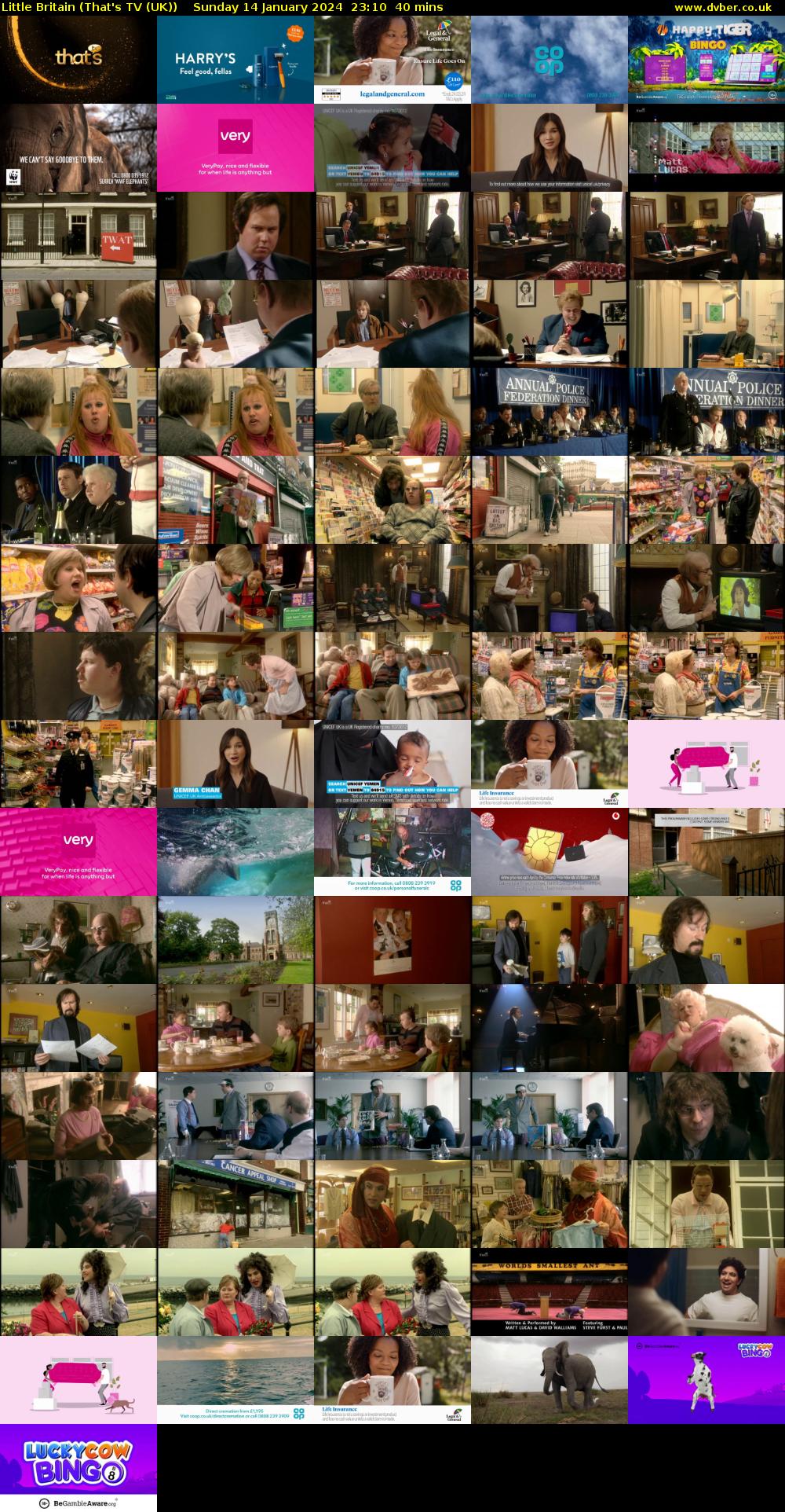 Little Britain (That's TV (UK)) Sunday 14 January 2024 23:10 - 23:50