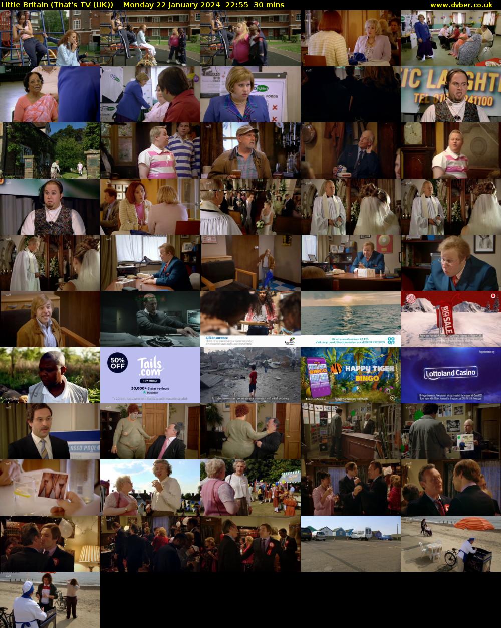 Little Britain (That's TV (UK)) Monday 22 January 2024 22:55 - 23:25