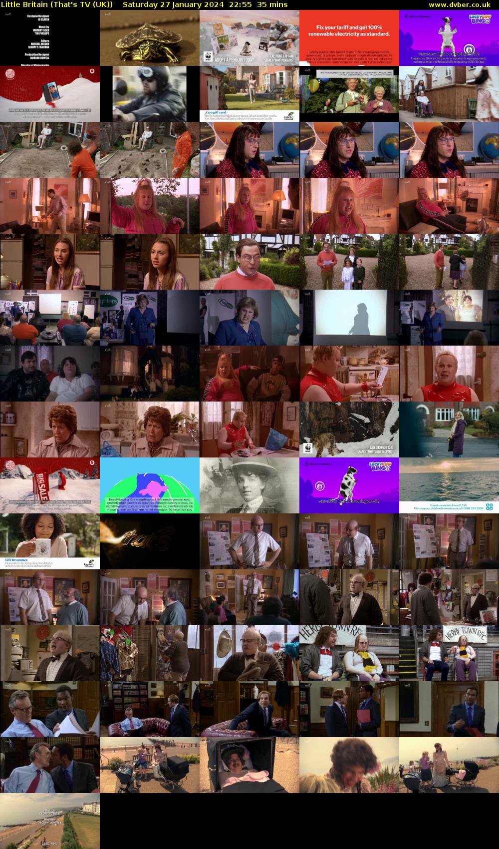 Little Britain (That's TV (UK)) Saturday 27 January 2024 22:55 - 23:30