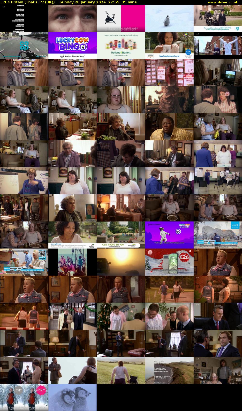 Little Britain (That's TV (UK)) Sunday 28 January 2024 22:55 - 23:30