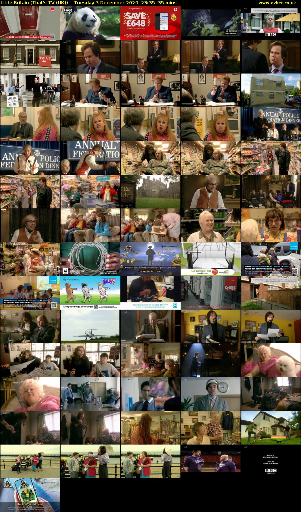 Little Britain (That's TV (UK)) Tuesday 3 December 2024 23:35 - 00:10