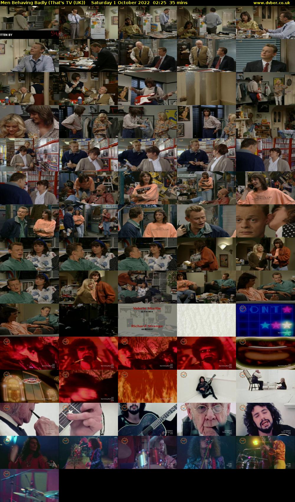 Men Behaving Badly (That's TV (UK)) Saturday 1 October 2022 02:25 - 03:00