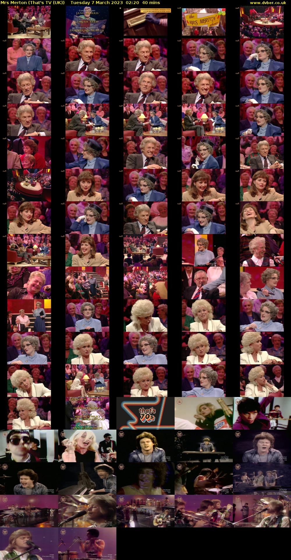 Mrs Merton (That's TV (UK)) Tuesday 7 March 2023 02:20 - 03:00