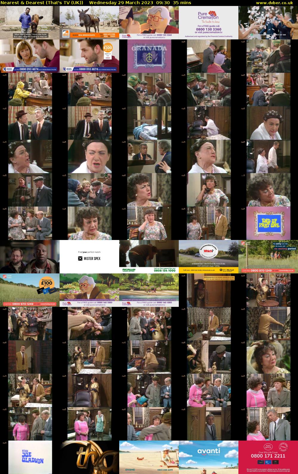 Nearest & Dearest (That's TV (UK)) Wednesday 29 March 2023 09:30 - 10:05